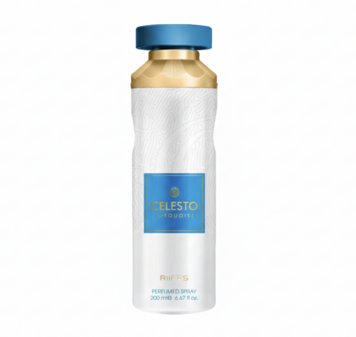 Celesto Turquoise Perfumed Body Spray 200 ml