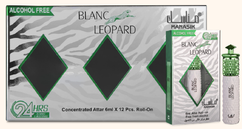 Blanc Leopard Roll on 6 ml