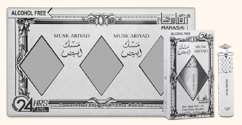 Musk Abiyad Roll on 6 ml