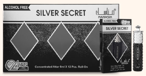 Silver Secret Roll on 6ml
