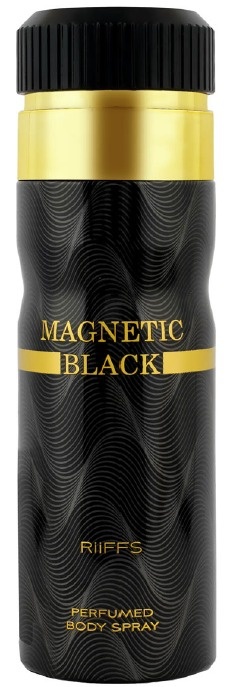 Magnetic Black Perfumed Body Spray 200 ml