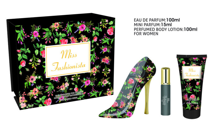 Miss Fashionista Black  Giftset 3 pcs