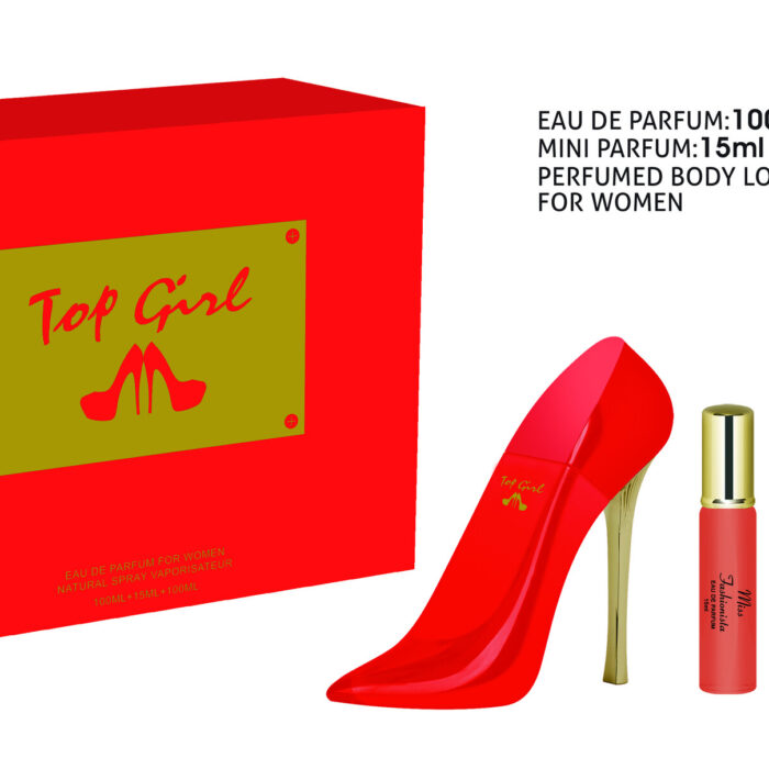 Top Girl Red Giftset 3 pc