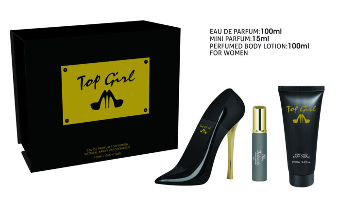 Top Girl Black Giftset 3 pcs