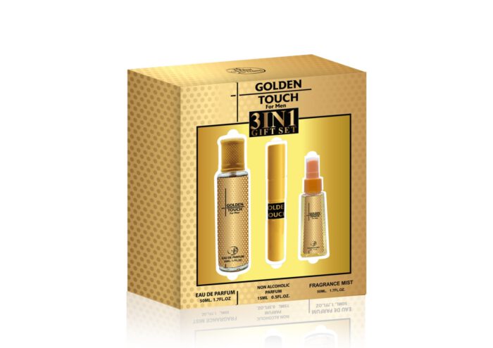Golden Touch giftset for men 3 pcs