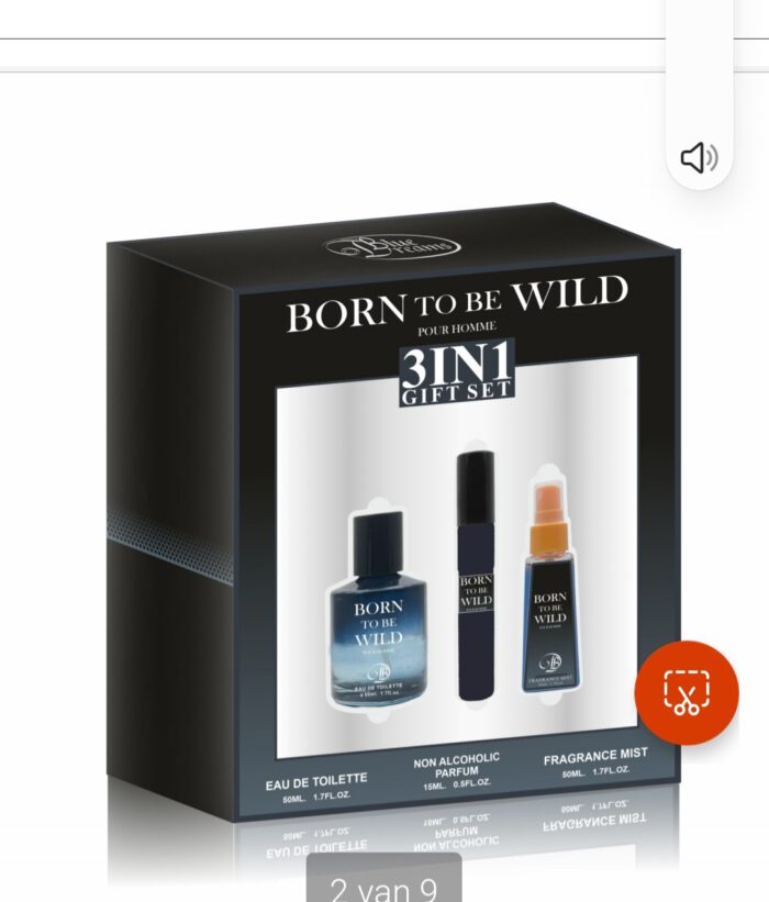 Giftset Born to be wild 3 pcs