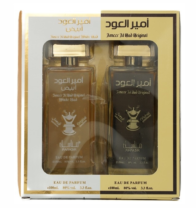 Giftset Ameer al Oud Orginal + White Oud EDP 100 ml