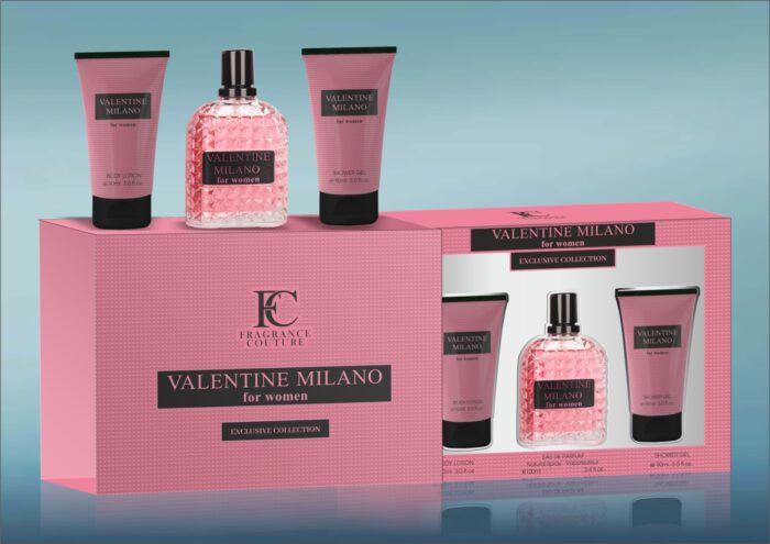 Valentine Milano Women Giftset 3 pcs