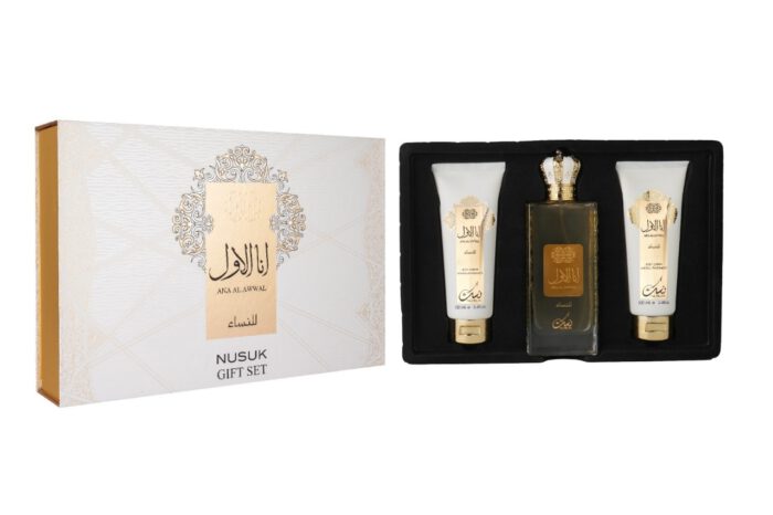 Ana Al Awwal Gold Giftset 3 pcs
