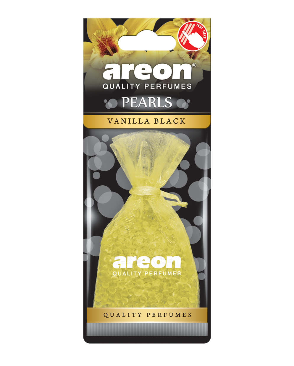 Car Perfume Pearls - Vanilla Black