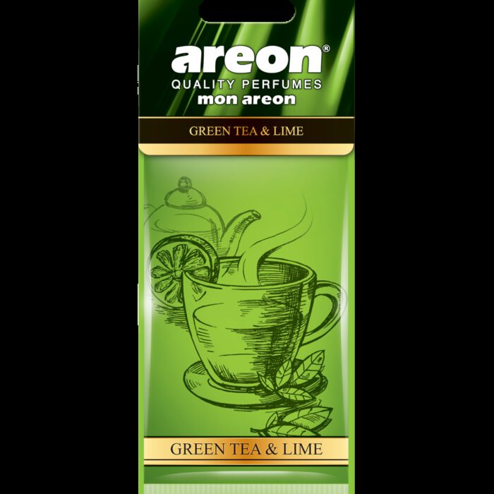 Car Perfume Mon Areon - Green Tea & Lime