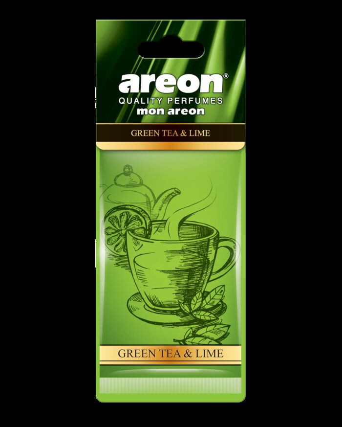 Car Perfume Mon Areon - Green Tea & Lime