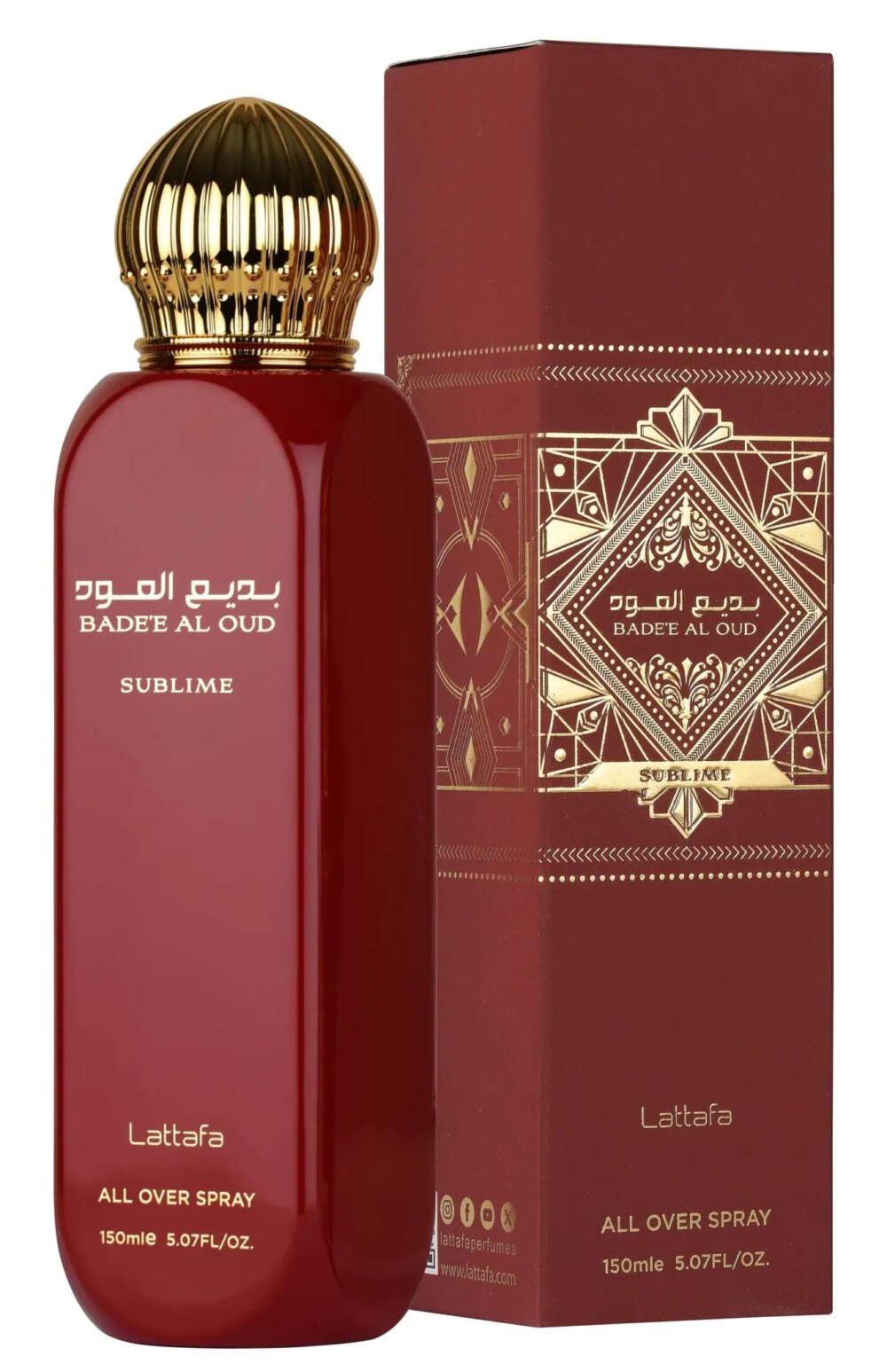 All Over Spray Bade'e al Oud Sublime 150 ml